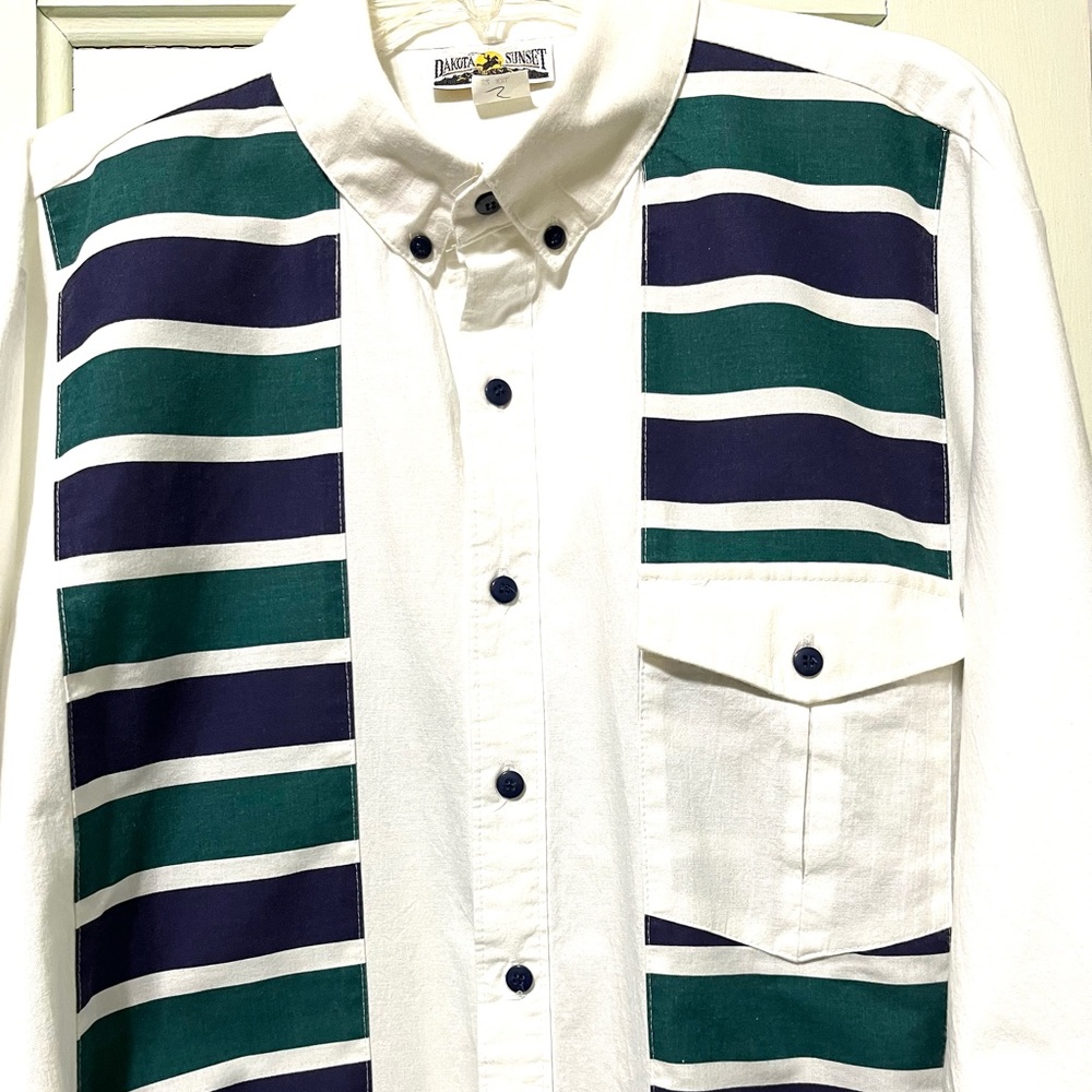 EUC Dakota Sunset Men’s vintage Western style shirt. Size XXL.